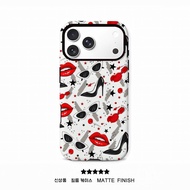 Korean Version Phone Case Suitable for iPhone 7 8 X XS XR XSMAX 11 12 13 Mini 14 15 16 17 Air Pro Ma