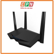 Wifi 5 Router Tenda AC6, AC1200 Wave 2 2x2, 5GHz/2.4GHz, 4 6dBi antennas, 1 WAN 10/100Mbps, 3 LAN 10