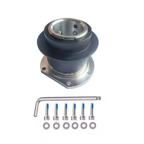 Replacement QR1 Wheel-Side Racing Simulator Steering Wheel Metal Quick Release for FANATEC Bases