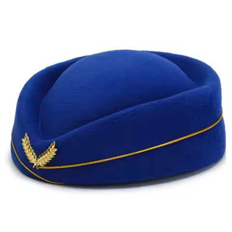 Women's Flight Attendant Clothing Accessories Flight Attendant Costume Flight Attendant hat Air Host