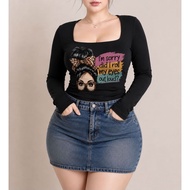 FYANG DOUBLE LINING TOP LONG SLEEVE