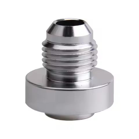 AN6 AN8 AN10 Aluminum Nitrous Hose Fitting Male Billet Straight Male Weld Fitting Adapter Weld Bung