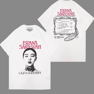 Isyana Sarasvati Lexi Concert Isyana Sarasvati Band T-Shirt Men's and Women's Music Distro T-Shirt