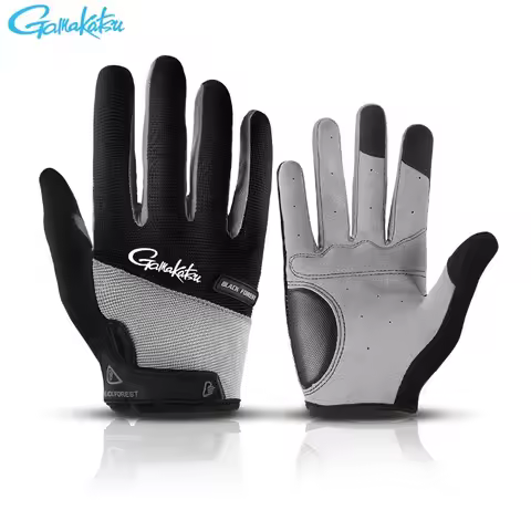 Gamakatsu Outdoor Sports Wear Resistant Stress Reducing Bicycle Anti Slip Fitness Touch Screen Full 