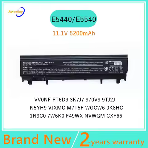 Laptop Battery for Dell Latitude E5440 E5540 M7T5F 0K8HC 1N9C0 7W6K0 F49WX WGCW6 VV0NF FT6D9 3K7J7 9