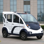Fully Enclosed 5-Seat Electric Patrol Car Property Campus Security Electric Patrol Car Park View Sec