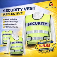 Vest Security Baju Security Guard Jacket Security Uniform Safety Vest Sekuriti Keselamatan Reflectiv