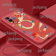 เคส NOTE INFINIX 12 G96เคสโทรศัพท์ป้องกันทุกสัดส่วนลายมังกรปี X670กันกระแทก