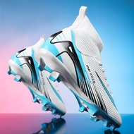 evex f50 ยาวเล็บฟุตบอลรองเท้าผู้ชายและผู้หญิง tf มืออาชีพ ag ยาวเล็บหญ้าเทียมวัยรุ่นเด็ก messy การฝึ
