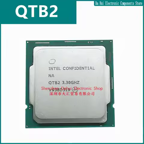i9-10900K ES QTB2 CPU 14nm 10 Cores 20 Threads 3.3GHz 20MB 95W LGA1200 for Z490 motherboard