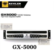 KEVLER AMPLIFIER GX-5000 1000w x 2 Professional Power Amplifier