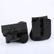 Right Hand G-lock 17 19 Holster Double Magazine Pouch Tactical Case Pouch G19X G18c gen3