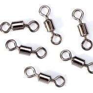 10pcs  Fishing Rolling Barrel Swivel / Heavy Duty Swivel Pancing