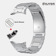 ไม่มีช่องว่างสายนาฬิกาโลหะไทเทเนียมสำหรับนาฬิกา Samsung Galaxy Watch 6 Classic 43MM 47MM 6 5 4 44Mm 