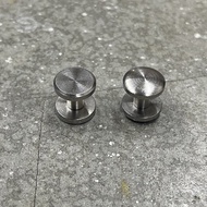 (10PCS) Stainless Steel / Solid Brass Belt Screw Chicago Screw ( CKFOO )