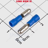 [30 Pieces]- MPD1.25-156 Cos Male Bullet Head 10A Wire Size 0.5-1.5mm2 Blue Linhkien IC