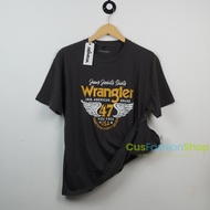 เสื้อยืดผู้ชาย Wrangler นำเข้า Wrangler USA เสื้อยืดนำเข้าสีดำ