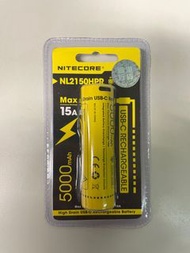 Nitecore電筒 NL2150HPR超級電池 5000mAh