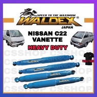 HEAVY DUTY NISSAN C22 VANETTE ABSORBER FRONT / REAR OIL ORIGINAL WALDEX SUSPENSION