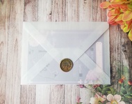 Transparent envelopes-5X7/6X6 inches