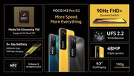 POCO M3 Pro 5G(6GB+128GB)1 year Warranty Xiaomi Malaysia