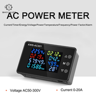 Shockley Đồng Hồ Đo Điện Áp Và Dòng Điện Kỹ Thuật Số Màn Hình Màu LCD KWS-AC301 Ampe Kế Điện Vôn Kế