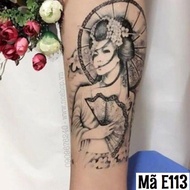 Girl Tattoo - Code E113