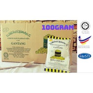 Kopi Cap Gantang 100 gram x 24 pek sekotak | Borong Kilang | kopi kampung