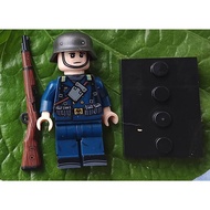 WW2 German in blue uniform with armament