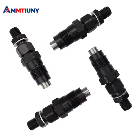4PCS Fuel Injectors 4D56 MD196607 Compatible with Mitsubishi L200 L300 L400 Engine 4D56 05148-1311 9
