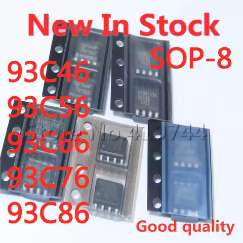 5-10PCS/LOT 93C46 93C56 93C66 93C76 93C86 SOP-8 Automobile instrument speed control memory chip In S