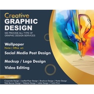 Graphic Design Service Professional ( Poster, menu, banner, logo, packaging, Media Social etc.)