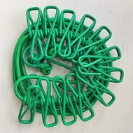 Smart elastic clothesline with 12 clips -IP888