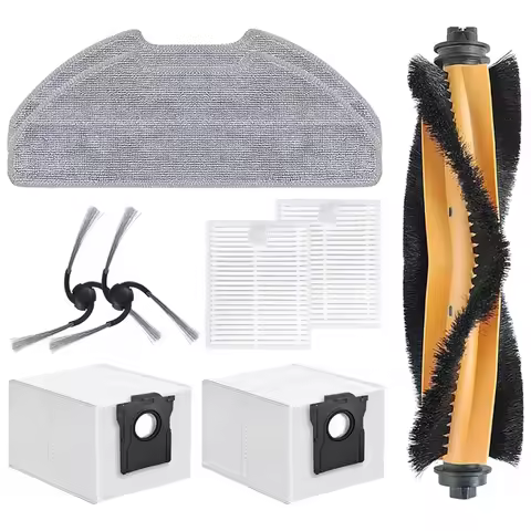 [B25B!】 Accessories Kit Brush Filter Mop Dust Bag For Dreame D20 Air Plus/F21/F21 Plus/F20/F20 Plus 