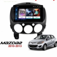 9 INCH ANDROID HEADUNIT FRAME MAZDA 2 2010 accessories kereta