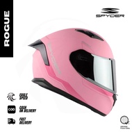 【EAGLE SPEED】SPYDER FULL FACE HELMET ROGUE S0B MATT NUDE PINK DUAL VISOR ORIGINAL MOTORCYCLE