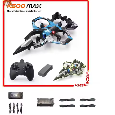 K500 Max Drone Accessories 3.7V 500Mah K500 MAX Plane Parts K500 Plane Battery K500 Drone Propeller 