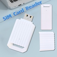 Type-C Mobile Phone SIM Card Reader USB 2.0 Easy Pay Cartoon Letter Phone Card e SIM Card Reader YGV