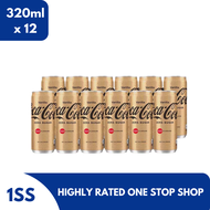 Coke Zero Sugar Vanilla, 320ml set of 12