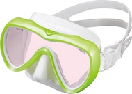 GULL GM-1263-W Vader Fanette White Silicone Mask-EL - Green