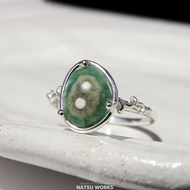 海洋碧玉戒指 / Ocean Jasper Ring 3