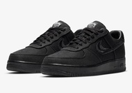 Stussy x Air Force 1 Low "Triple Black"