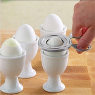 Stainless steel egg cutter egg opener egg cutter egg shell peeler egg shell tool kitchen gadget