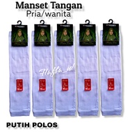 Manset Tangan Tebal Berkualitas/Manset Tangan Polos/Sarung Lengan / Manset Tangan Warna Hitam / Mans
