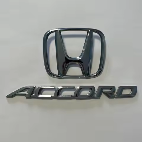 HONDA ACCORD COUPE 06-11 REAR TRUNK EMBLEM BADGE LOGO SET GENUINE USED