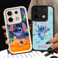 BI47 Stitch Casing for Infinix Note Zero GT 30 Pro 5G White Black