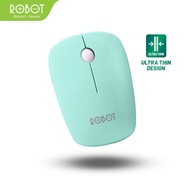 Robot  Mouse Wireless  M220 2.4GHz Optical 1600DPI dengan Receiver USB untuk PC Laptop Original Dpi