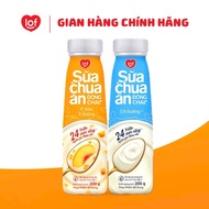 Sữa chua ăn đóng chai LOF mix vị thùng 12 chai x 200g