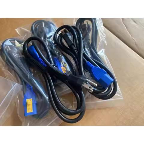 Power Circuit Plug Cable with Connector - Pioneer Fit CDJ3000 DJMA9 V10 DJ Player Mixing Console