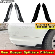 For BMW 3 Series E90 Rear Bumper Diffuser Splitter Guard Rear Bumper Spoiler for BMW 3 Series E90 20